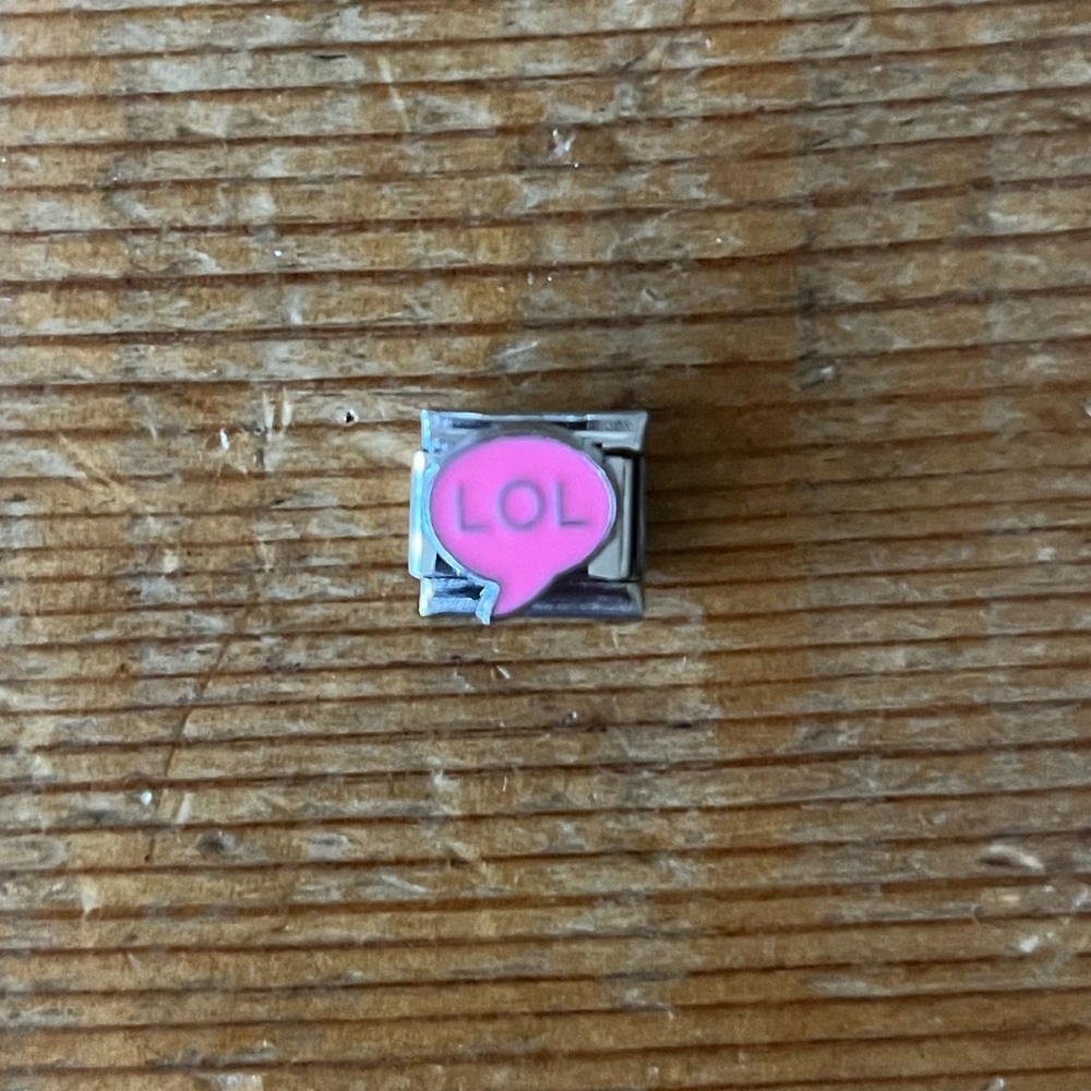Italian Link Charm LOL - stainless steel 9mm